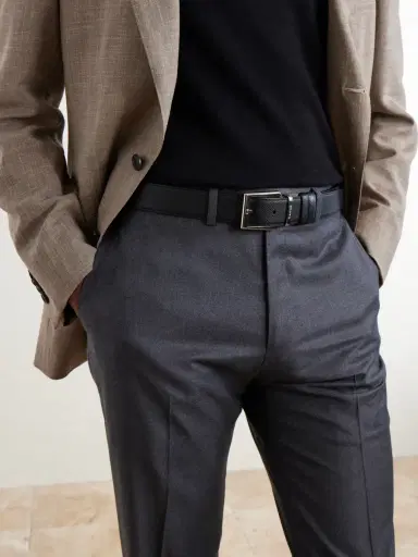 Serapian 2.5 cm Leather Belt - Men | Thumbnail 2 Serapian 2.5 cm Leather Belt - Men | Thumbnail 2