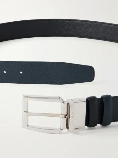 Serapian 2.5 cm Leather Belt - Men | Thumbnail 4 Serapian 2.5 cm Leather Belt - Men | Thumbnail 4