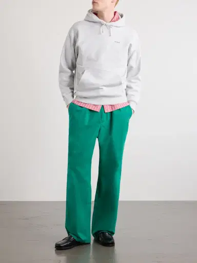 Aimé Leon Dore Wide-Leg Cotton Trousers - Men | Thumbnail 2 Aimé Leon Dore Wide-Leg Cotton Trousers - Men | Thumbnail 2