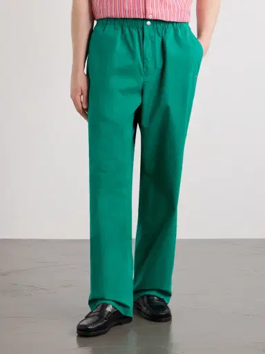 Aimé Leon Dore Wide-Leg Cotton Trousers - Men | Thumbnail 3 Aimé Leon Dore Wide-Leg Cotton Trousers - Men | Thumbnail 3
