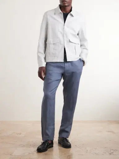 Onia Straight-Leg Linen Trousers - Men | Thumbnail 2 Onia Straight-Leg Linen Trousers - Men | Thumbnail 2