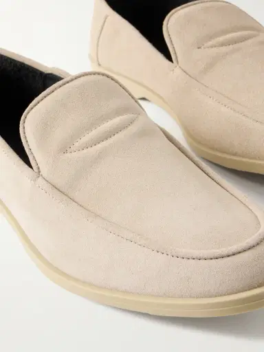 George Cleverley Mayfair II Collapsible-Heel Suede Loafers - Men | Thumbnail 5 George Cleverley Mayfair II Collapsible-Heel Suede Loafers - Men | Thumbnail 5