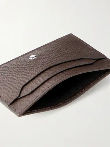 Montblanc Sartorial Leather Logo Cardholder - Men | Thumbnail 4 Montblanc Sartorial Leather Logo Cardholder - Men | Thumbnail 4