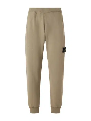 Stone Island Logo-Appliquéd Brushed Cotton-Fleece Sweatpants - Men | Thumbnail 1 Stone Island Logo-Appliquéd Brushed Cotton-Fleece Sweatpants - Men | Thumbnail 1