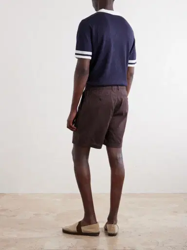 Onia Straight-Leg Linen-Blend Shorts - Men | Thumbnail 4 Onia Straight-Leg Linen-Blend Shorts - Men | Thumbnail 4