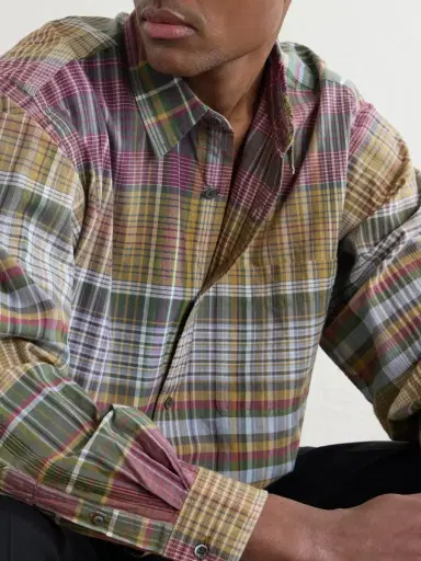 Aimé Leon Dore Checked Cotton Shirt - Men | Thumbnail 5 Aimé Leon Dore Checked Cotton Shirt - Men | Thumbnail 5