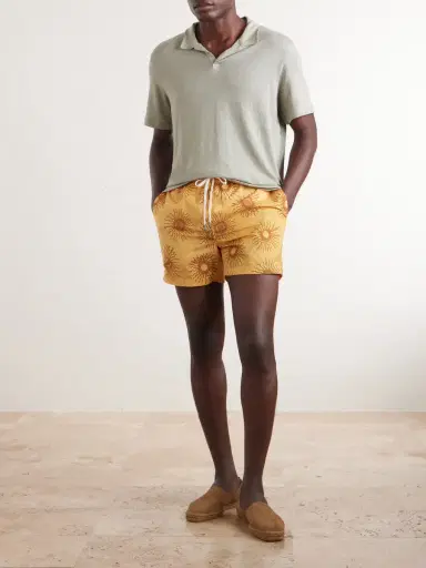 Onia Shaun Linen-Blend Polo Shirt - Men | Thumbnail 2 Onia Shaun Linen-Blend Polo Shirt - Men | Thumbnail 2