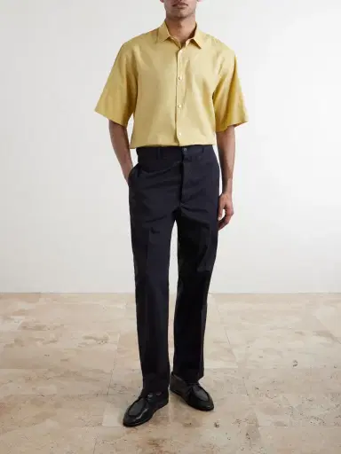 Kaptain Sunshine Cotton and Silk-Blend Shirt - Men | Thumbnail 2 Kaptain Sunshine Cotton and Silk-Blend Shirt - Men | Thumbnail 2