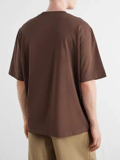 AMI PARIS Logo-Embroidered Cotton-Jersey T-Shirt - Men | Thumbnail 4 AMI PARIS Logo-Embroidered Cotton-Jersey T-Shirt - Men | Thumbnail 4
