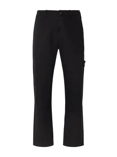 Stone Island Straight-Leg Cotton Trousers - Men | Thumbnail 1 Stone Island Straight-Leg Cotton Trousers - Men | Thumbnail 1