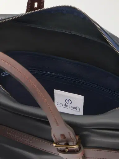 Bleu de Chauffe Ledger Full-Grain Leather Briefcase - Men | Thumbnail 6 Bleu de Chauffe Ledger Full-Grain Leather Briefcase - Men | Thumbnail 6