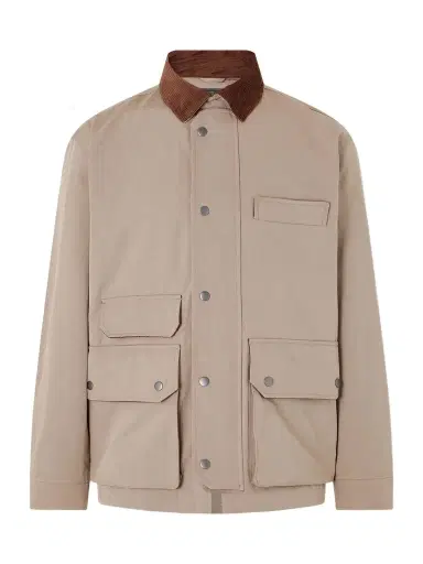FrizmWORKS Royal Hunting Corduroy-Trimmed Cotton-Blend Jacket - Men | Thumbnail 1 FrizmWORKS Royal Hunting Corduroy-Trimmed Cotton-Blend Jacket - Men | Thumbnail 1