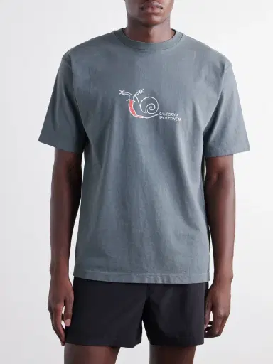 District Vision California Printed Cotton-Jersey T-Shirt - Men | Thumbnail 3 District Vision California Printed Cotton-Jersey T-Shirt - Men | Thumbnail 3