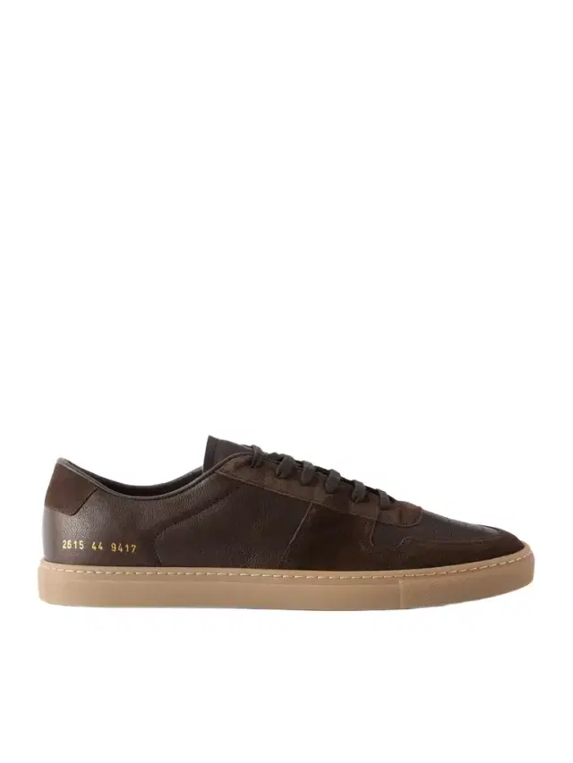 BBall Duo Suede-Trimmed Leather Sneakers - Men BBall Duo Suede-Trimmed Leather Sneakers - Men