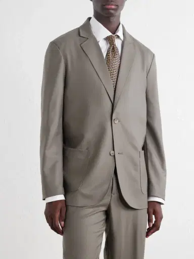 De Bonne Facture Writers Virgin Wool Suit Jacket - Men | Thumbnail 3 De Bonne Facture Writers Virgin Wool Suit Jacket - Men | Thumbnail 3