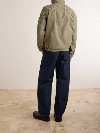 Stone Island Brushed Recycled-Nylon Harrington Jacket - Men | Thumbnail 4 Stone Island Brushed Recycled-Nylon Harrington Jacket - Men | Thumbnail 4