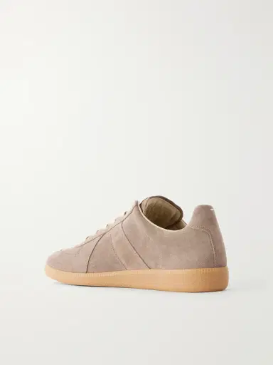 Maison Margiela Replica Suede Sneakers - Men | Thumbnail 4 Maison Margiela Replica Suede Sneakers - Men | Thumbnail 4