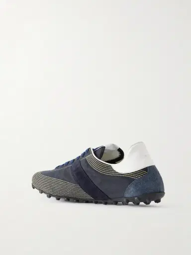 Maison Margiela Sprinters Leather and Suede-Trimmed Cotton-Twill Sneakers - Men | Thumbnail 4 Maison Margiela Sprinters Leather and Suede-Trimmed Cotton-Twill Sneakers - Men | Thumbnail 4