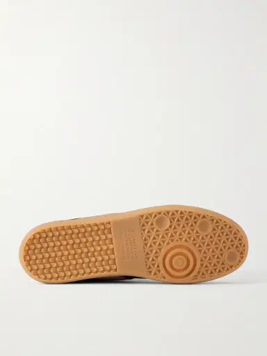 Maison Margiela Replica Suede-Trimmed Leather Sneakers - Men | Thumbnail 3 Maison Margiela Replica Suede-Trimmed Leather Sneakers - Men | Thumbnail 3