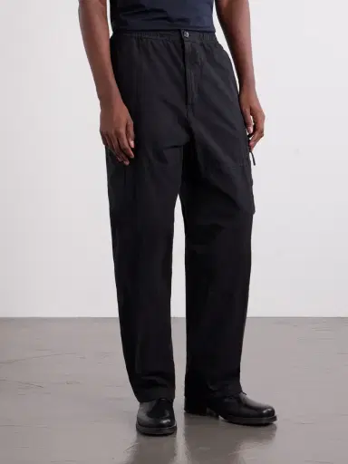 Stone Island Wide-Leg Cotton Ripstop Cargo Trousers - Men | Thumbnail 3 Stone Island Wide-Leg Cotton Ripstop Cargo Trousers - Men | Thumbnail 3
