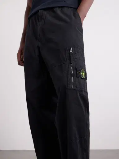 Stone Island Wide-Leg Cotton Ripstop Cargo Trousers - Men | Thumbnail 5 Stone Island Wide-Leg Cotton Ripstop Cargo Trousers - Men | Thumbnail 5