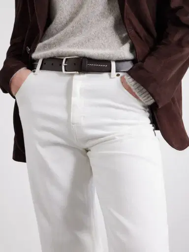 Anderson's 3cm Stud-Embellished Leather Belt - Men | Thumbnail 2 Anderson's 3cm Stud-Embellished Leather Belt - Men | Thumbnail 2