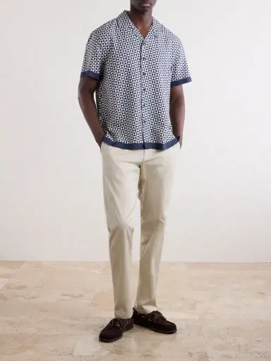Onia Camp-Collar Printed TENCEL™ Shirt - Men | Thumbnail 2 Onia Camp-Collar Printed TENCEL™ Shirt - Men | Thumbnail 2