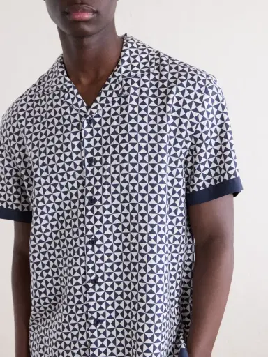 Onia Camp-Collar Printed TENCEL™ Shirt - Men | Thumbnail 5 Onia Camp-Collar Printed TENCEL™ Shirt - Men | Thumbnail 5