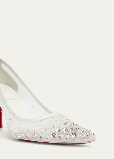 Christian Louboutin Miss Z Sparkling Red Sole Pumps | Thumbnail 3 Christian Louboutin Miss Z Sparkling Red Sole Pumps | Thumbnail 3
