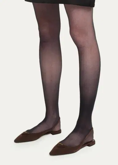 Prada Suede Slingback Flats | Thumbnail 7 Prada Suede Slingback Flats | Thumbnail 7