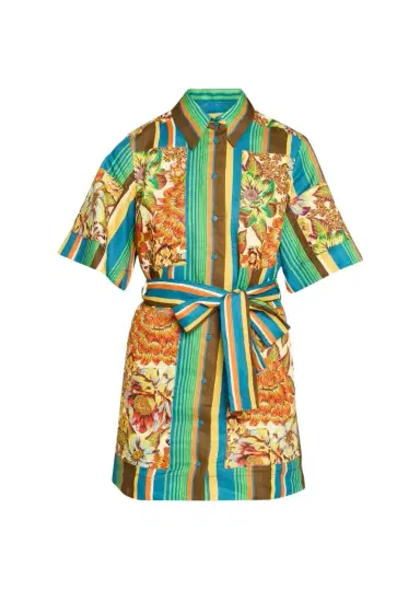 ALÉMAIS Charlie Belted Linen Mini Dress | Thumbnail 1 ALÉMAIS Charlie Belted Linen Mini Dress | Thumbnail 1