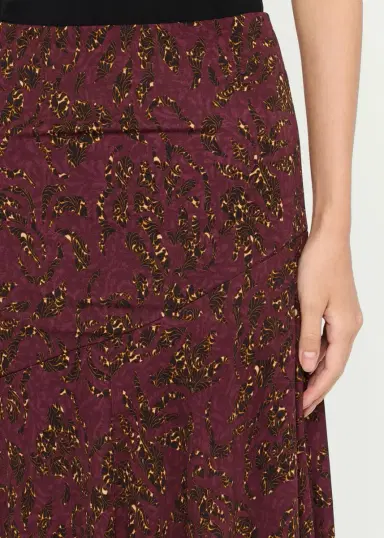 Ulla Johnson Fiona Fit & Flare Jersey Midi Skirt | Thumbnail 5 Ulla Johnson Fiona Fit & Flare Jersey Midi Skirt | Thumbnail 5