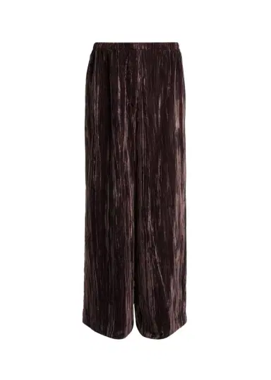 Proenza Schouler Meadow Crushed-Velvet Straight-Leg Pants | Thumbnail 1 Proenza Schouler Meadow Crushed-Velvet Straight-Leg Pants | Thumbnail 1