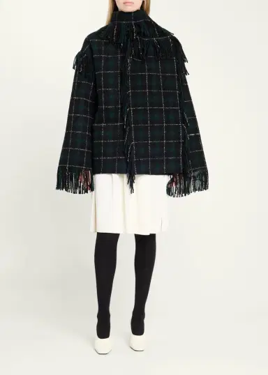TOTEME Fringed Scarf Jacket | Thumbnail 2 TOTEME Fringed Scarf Jacket | Thumbnail 2