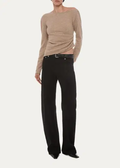 Helmut Lang Draped Asymmetric Top | Thumbnail 2 Helmut Lang Draped Asymmetric Top | Thumbnail 2