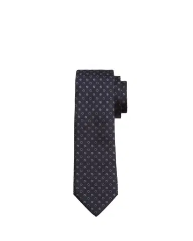 Giorgio Armani Men's Filled Polka Dot Silk Tie | Thumbnail 1 Giorgio Armani Men's Filled Polka Dot Silk Tie | Thumbnail 1