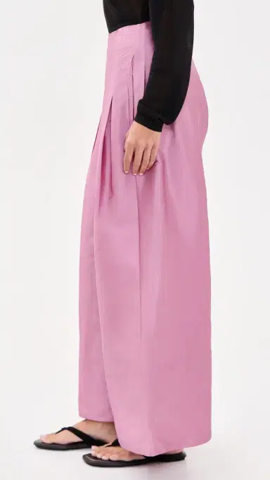CHAN LUU Techno Taffeta Ultra Wide Leg Trousers | Thumbnail 4 CHAN LUU Techno Taffeta Ultra Wide Leg Trousers | Thumbnail 4