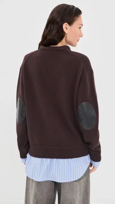 Acne Studios V Neck Pullover Wool Sweater | Thumbnail 3 Acne Studios V Neck Pullover Wool Sweater | Thumbnail 3