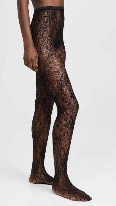 Stems Wild Flower Fishnet Tights | Thumbnail 2 Stems Wild Flower Fishnet Tights | Thumbnail 2