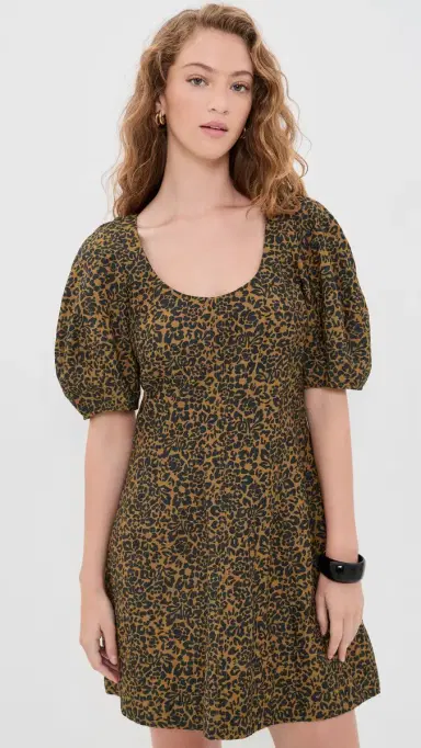 APIECE APART Anni Scoop Mini Dress | Thumbnail 2 APIECE APART Anni Scoop Mini Dress | Thumbnail 2