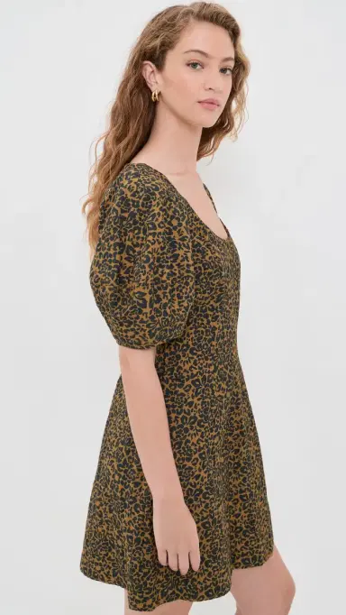 APIECE APART Anni Scoop Mini Dress | Thumbnail 4 APIECE APART Anni Scoop Mini Dress | Thumbnail 4