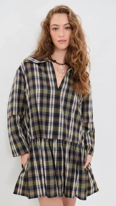 APIECE APART Romana Mini Dress | Thumbnail 2 APIECE APART Romana Mini Dress | Thumbnail 2