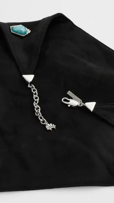 Lele Sadoughi Bonnie Brooch Scarf Necklace | Thumbnail 5 Lele Sadoughi Bonnie Brooch Scarf Necklace | Thumbnail 5