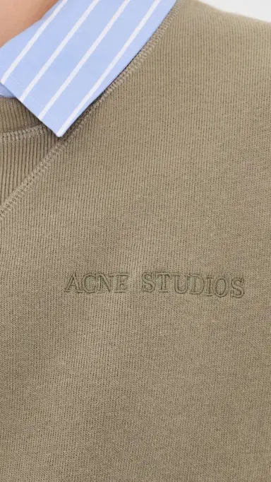 Acne Studios Crewneck Sweatshirt | Thumbnail 6 Acne Studios Crewneck Sweatshirt | Thumbnail 6