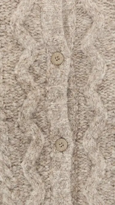 Acne Studios Fitted Cardigan | Thumbnail 6 Acne Studios Fitted Cardigan | Thumbnail 6
