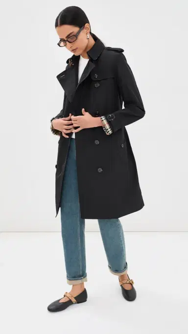 Burberry Kensington Coat | Thumbnail 5 Burberry Kensington Coat | Thumbnail 5
