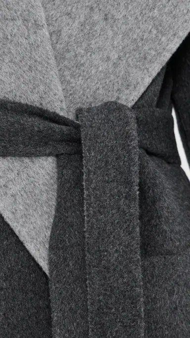 Simkhai Allura Reversible Belted Double-Faced Wool Coat | Thumbnail 6 Simkhai Allura Reversible Belted Double-Faced Wool Coat | Thumbnail 6