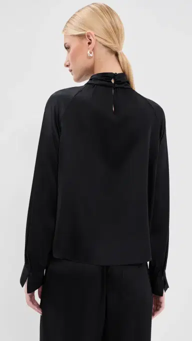 Sablyn Nadine Slouchy Turtleneck Silk Blouse | Thumbnail 3 Sablyn Nadine Slouchy Turtleneck Silk Blouse | Thumbnail 3