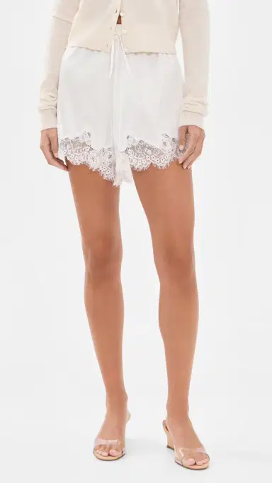 Fleur du Mal Juliet Lace Shorts | Thumbnail 2 Fleur du Mal Juliet Lace Shorts | Thumbnail 2
