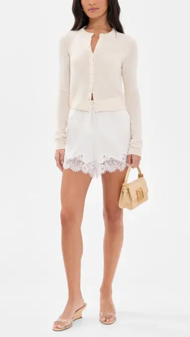 Fleur du Mal Juliet Lace Shorts | Thumbnail 5 Fleur du Mal Juliet Lace Shorts | Thumbnail 5